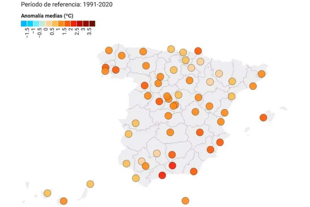  El oto&ntilde;o de 2024 ha sido muy c&aacute;lido y h&uacute;medo en Espa&ntilde;a, seg&uacute;n Eltiempo.Es. - ELTIEMPO.ES 
