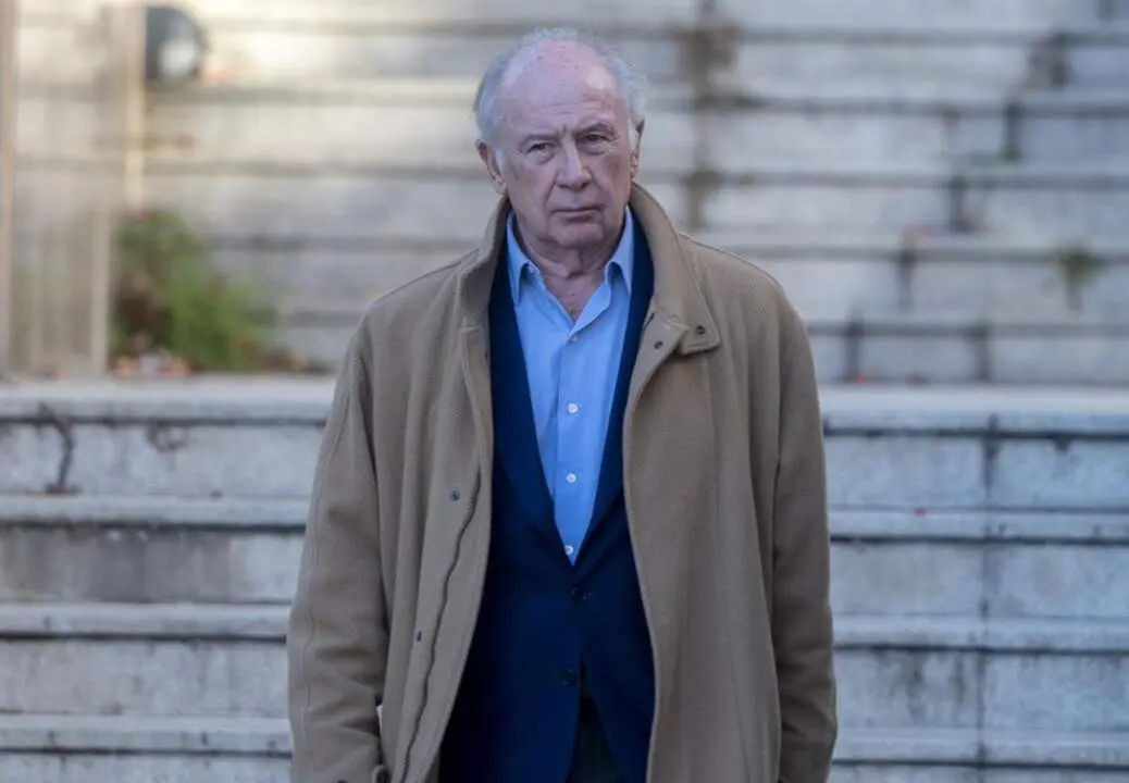  Archivo - El exvicepresidente del Gobierno y exdirector gerente del Fondo Monetario Internacional (FMI), Rodrigo Rato, a su salida del juicio por el &lsquo;Caso Rato&rsquo;, en la Audiencia Provincial de Madrid, a 15 de diciembre de 2023, en Madrid (Espa&ntilde;a). Hoy se i - Alberto Ortega - Europa Press - Archivo 