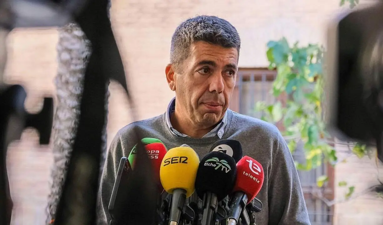  La Generalitat dice que no tiene factura de la comida de Maz&oacute;n del d&iacute;a de la dana porque fue como l&iacute;der del PP 