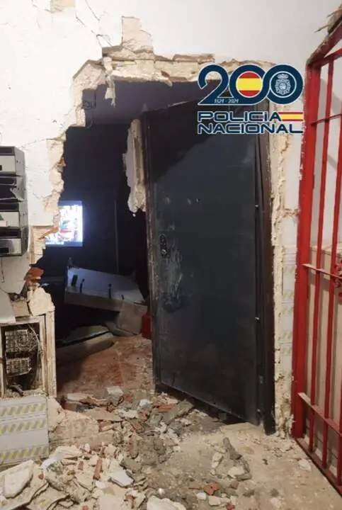  Imagen tomada de un registro policial de la operaci&oacute;n. - POLIC&Iacute;A NACIONAL | EP 