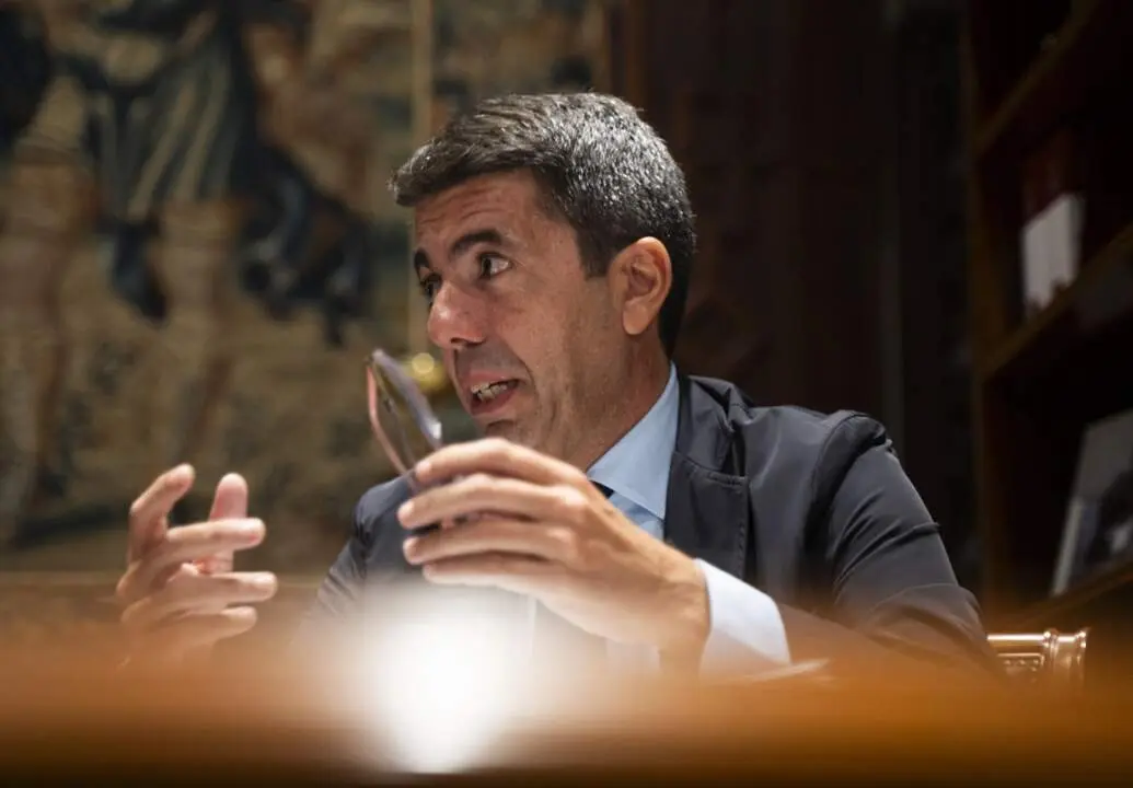  Archivo - El 'president' de la Generalitat, Carlos Maz&oacute;n, en una imagen de archivo - Jorge Gil - Europa Press - Archivo 