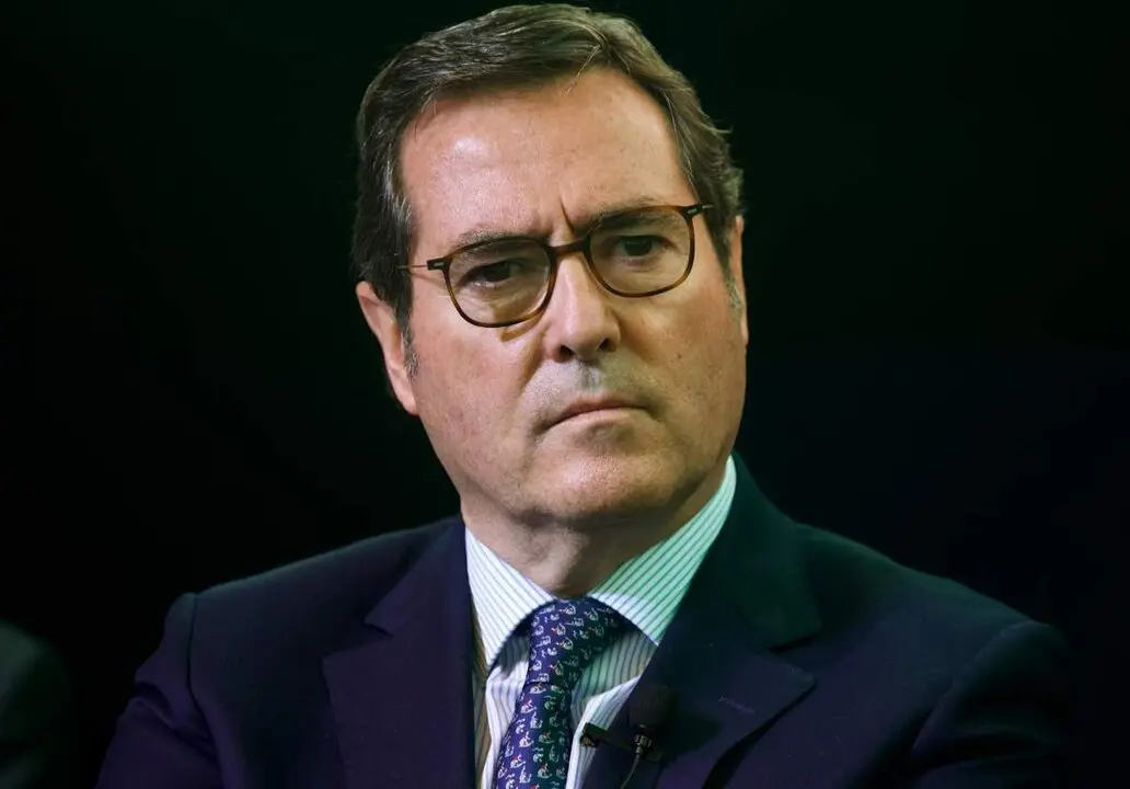  Archivo - El presidente de la CEOE, Antonio Garamendi. - C&eacute;zaro De Luca - Europa Press - Archivo 