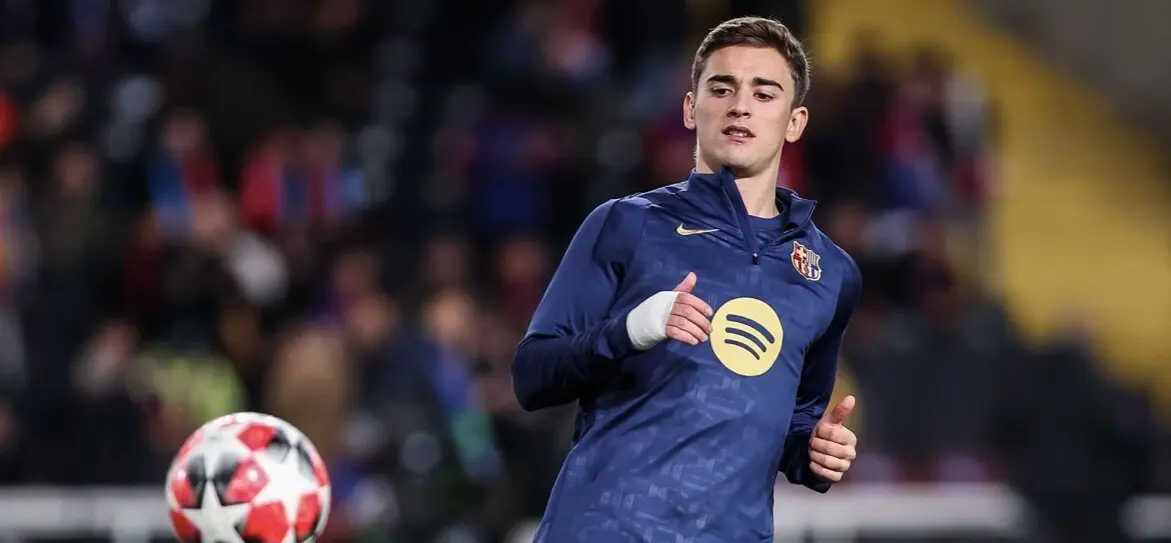  Gavi, durante su &uacute;ltimo partido con el FC Barcelona | RTVE 