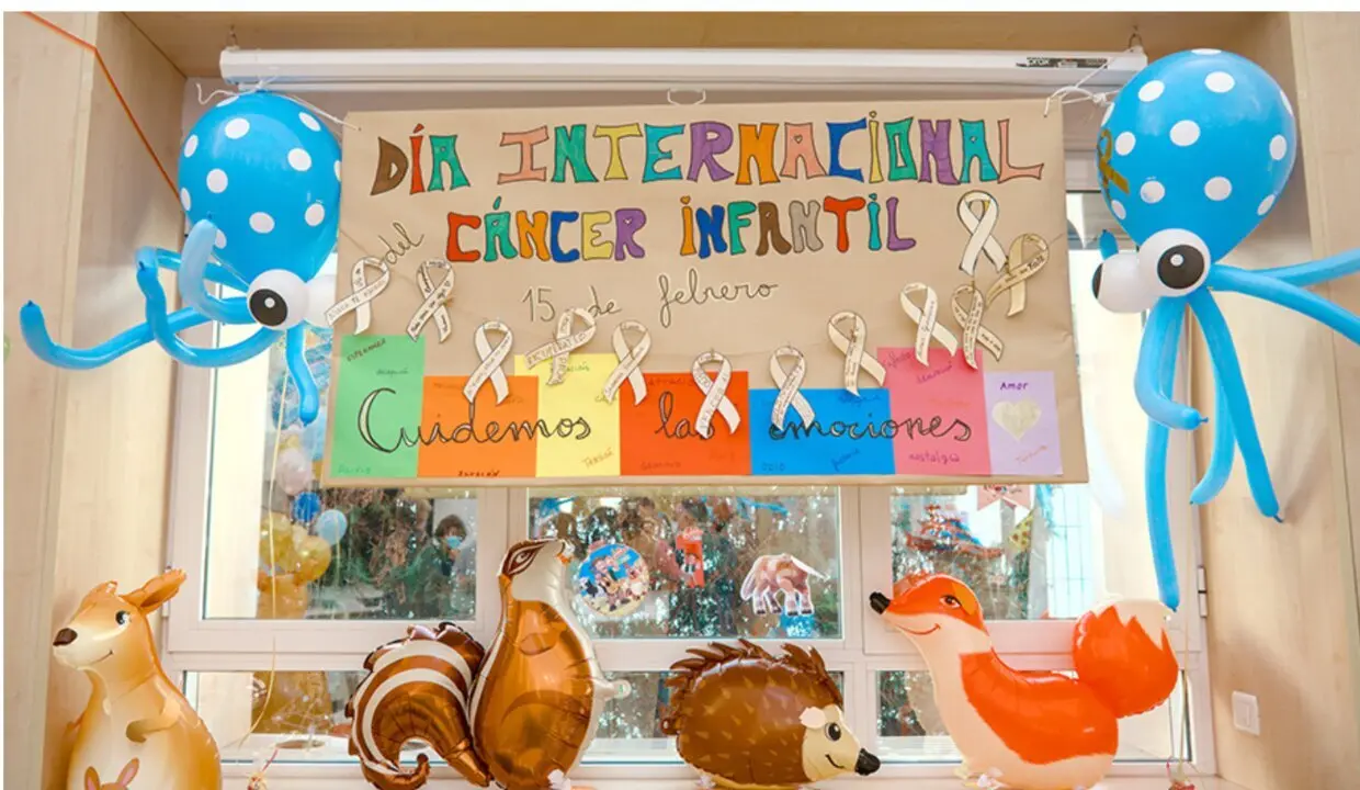  Celebraci&oacute;n del D&iacute;a contra el C&aacute;ncer Infantil en un hospital andaluz. 