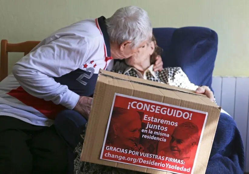  Desiderio y Soledad ir&aacute;n juntos a una residencia 