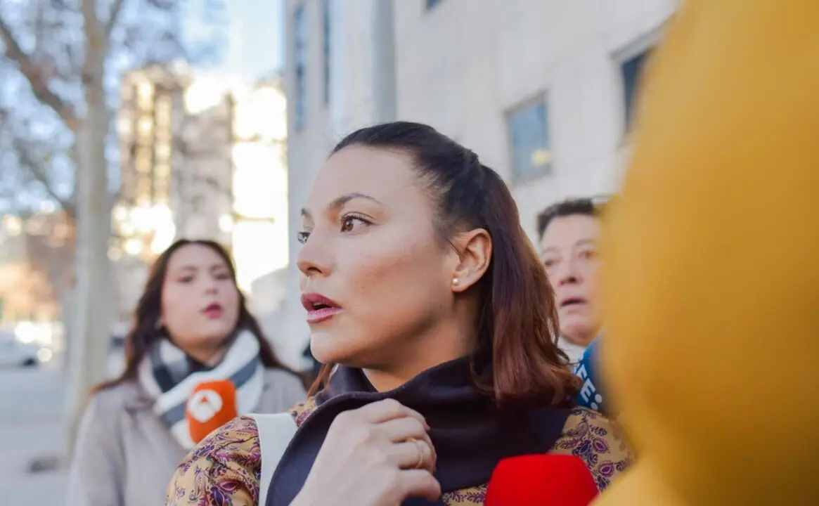  Archivo - La actriz Elisa Moulia&aacute; en los juzgados de Plaza de Castilla, a 16 de enero de 2025, en Madrid (Espa&ntilde;a). - Mateo Lanzuela - Europa Press - Archivo 