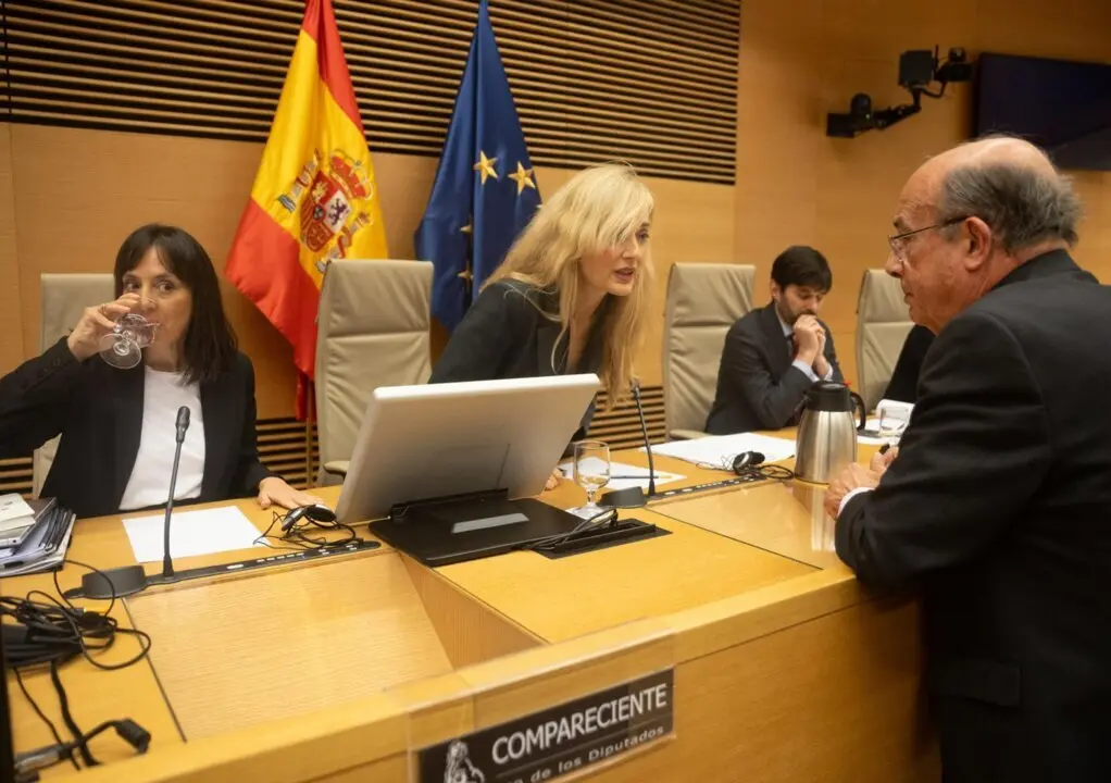  La directora general de la Guardia Civil, Mercedes Gonz&aacute;lez, comparece ante la Comisi&oacute;n de Interior a 10 de marzo de 2025, en Madrid (Espa&ntilde;a). - Eduardo Parra - Europa Press 