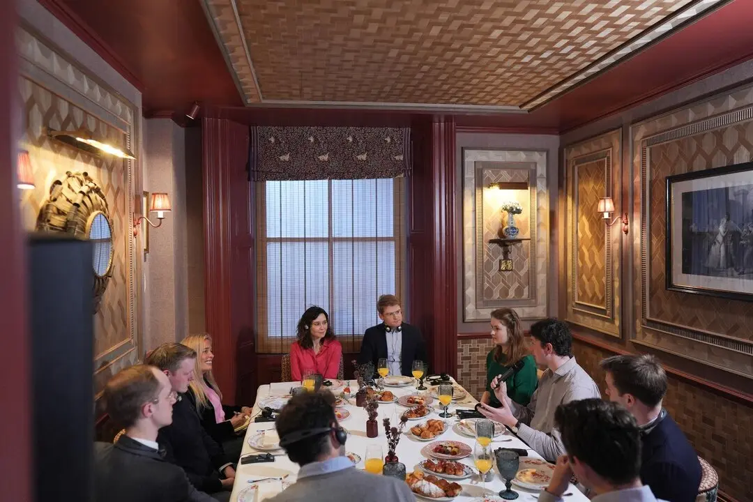  La presidenta de la Comunidad de Madrid, Isabel D&iacute;az Ayuso, se re&uacute;ne con representantes de thinks tanks liberales brit&aacute;nicos | Europa Press 