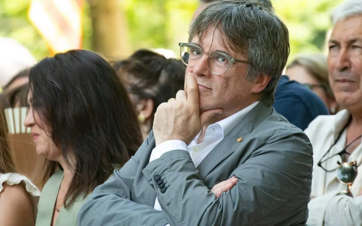  El expresidente de la Generalitat de Catalu&ntilde;a Carles Puigdemont. - Gl&ograve;ria S&aacute;nchez - Europa Press 