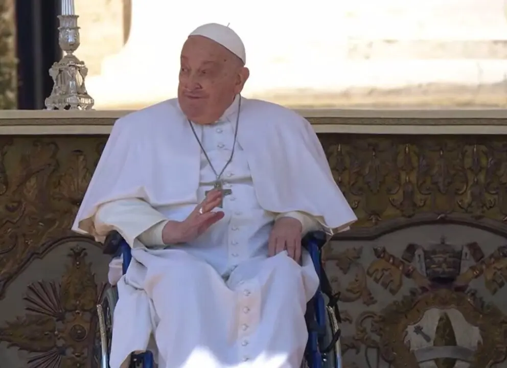  El Papa Francisco en la misa jubilar de los enfermos. - EUROPA PRESS 