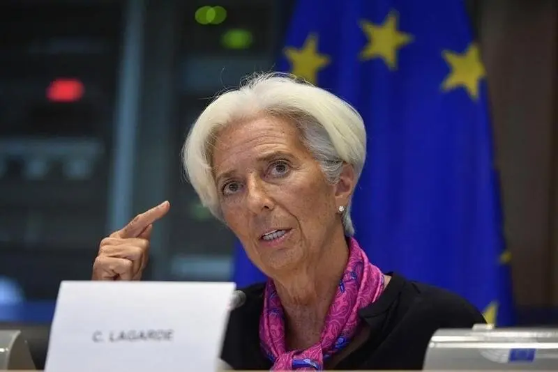  La Presidente del BCE, Christine Lagarde<br>Fuente: Twitter 