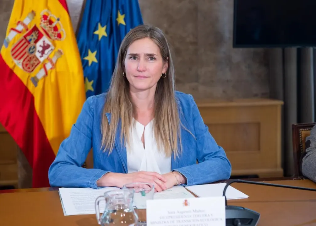  La vicepresidenta y ministra para la Transici&oacute;n Ecol&oacute;gica y el Reto Demogr&aacute;fico, Sara Aagesen, durante la primera reuni&oacute;n del Comit&eacute; para el an&aacute;lisis de las circunstancias que concurrieron en la crisis de electricidad del 28 de abril de 2025, en la sede d - Gustavo Valiente - Europa Press 