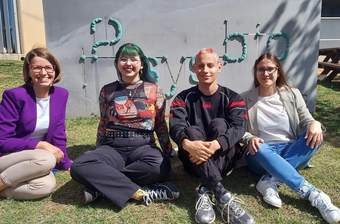  (De Izquierda A Derecha): M&aacute;ria Dunkov&aacute;, Oleanna Guerra-Font, Omar Daniel Espinoza-Calder&oacute;n E In&eacute;s Alberola-Mora. - UV 