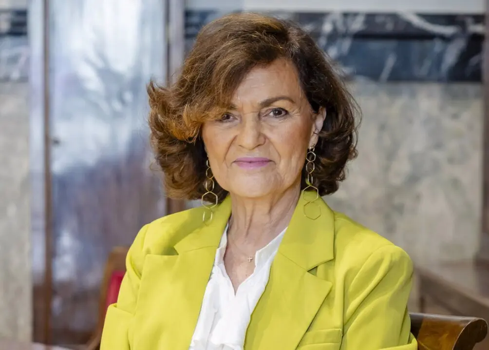  Archivo - La presidenta del Consejo de Estado, Carmen Calvo - DAVID CORRAL/UC - Archivo 