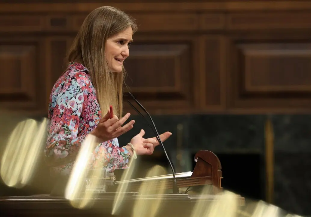  La vicepresidenta tercera y ministra para la Transici&oacute;n Ecol&oacute;gica, Sara Aagesen, interviene durante una sesi&oacute;n plenaria, a 28 de mayo de 2025, en Madrid (Espa&ntilde;a). - Marta Fern&aacute;ndez - Europa Press 