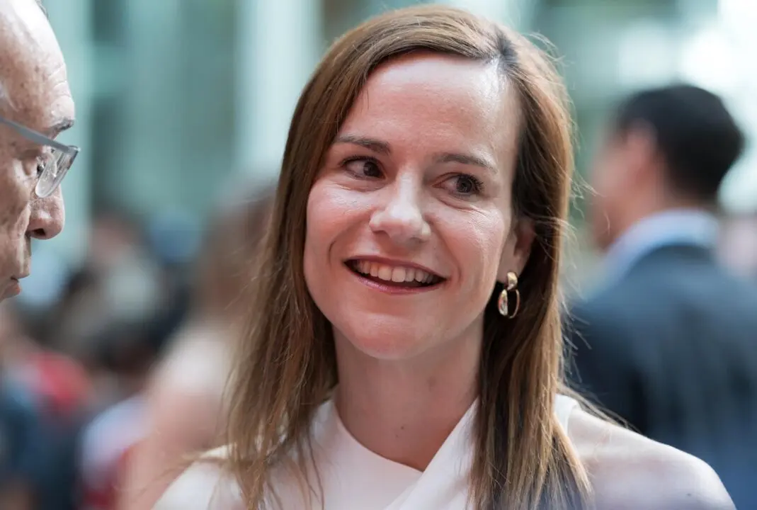  La portavoz de Vox en la Asamblea de Madrid, Isabel P&eacute;rez Mo&ntilde;ino, durante la entrega de la Medalla de Oro de la Administraci&oacute;n auton&oacute;mica al futbolista del Real Madrid, Dani Carvajal, en la Real Casa de Correos, a 27 de mayo de 2025, en Madrid (Espa&ntilde;a). E - Diego Radam&eacute;s - Europa Press 