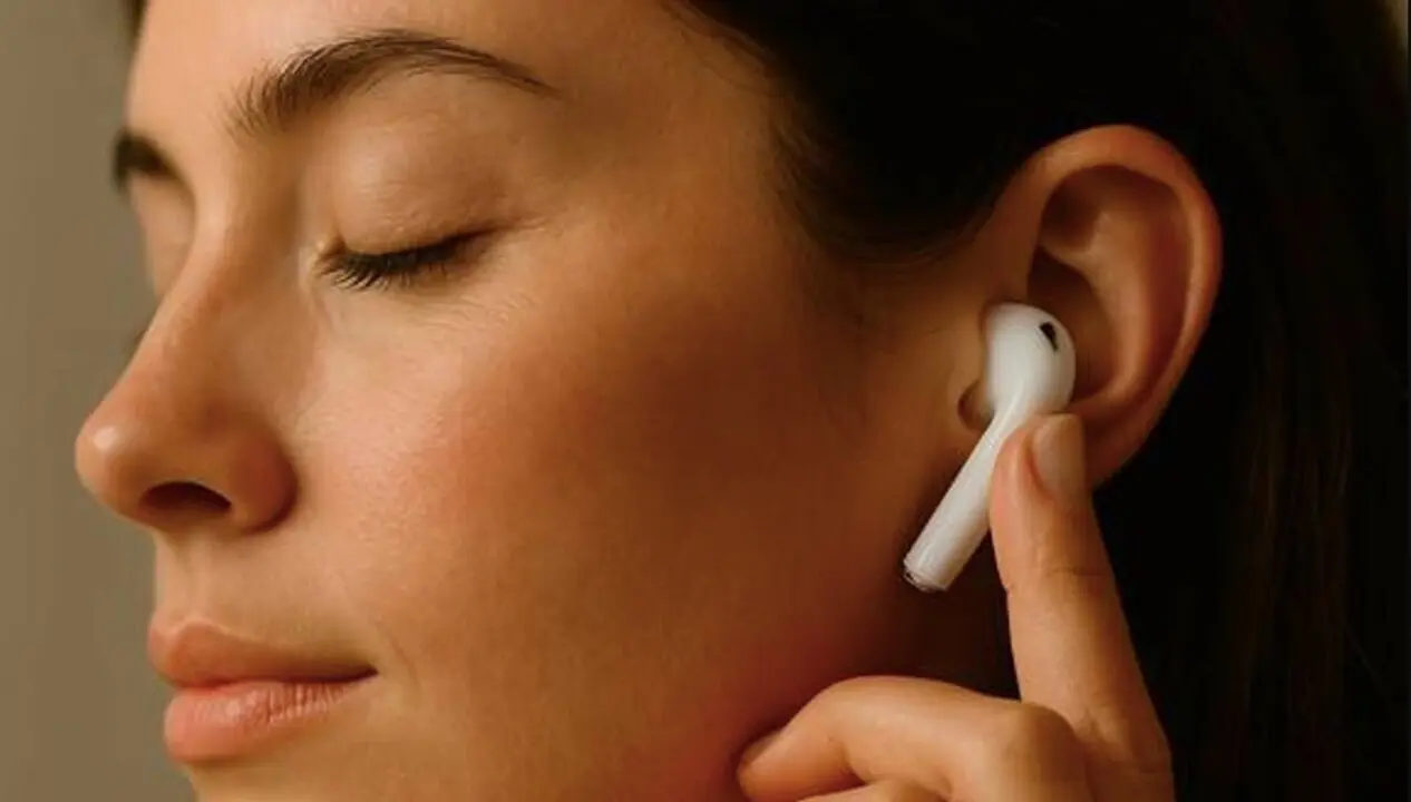  Mujer usando auriculares. - QUIRONSALUD | EP 