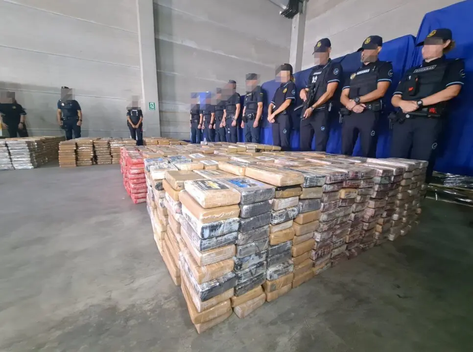  Archivo - Paquetes de coca&iacute;na intervenidos en el Puerto de Algeciras (C&aacute;diz) en un golpe hist&oacute;rico al narcotr&aacute;fico en Espa&ntilde;a - Nono Rico - Archivo 