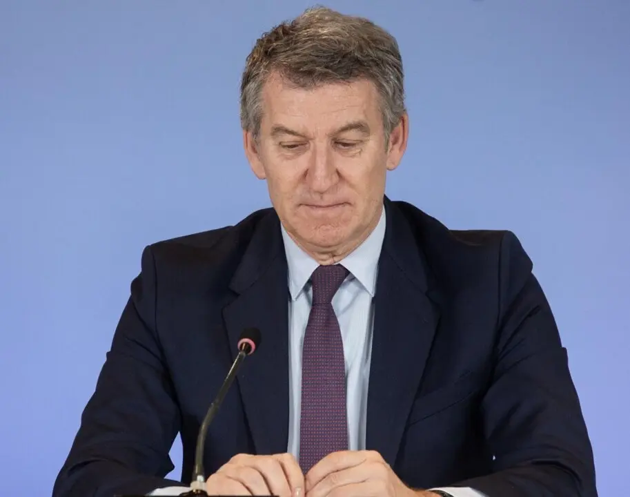  Archivo - El presidente del Partido Popular, Alberto N&uacute;&ntilde;ez Feij&oacute;o<br>- Alejandro Mart&iacute;nez V&eacute;lez - Europa Press - Archivo 