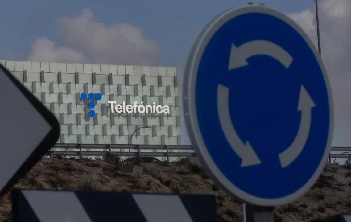  Archivo - Fachada de la sede de Telef&oacute;nica, a 7 de noviembre de 2024, en Madrid (Espa&ntilde;a).<br>- Eduardo Parra - Europa Press - Archivo 
