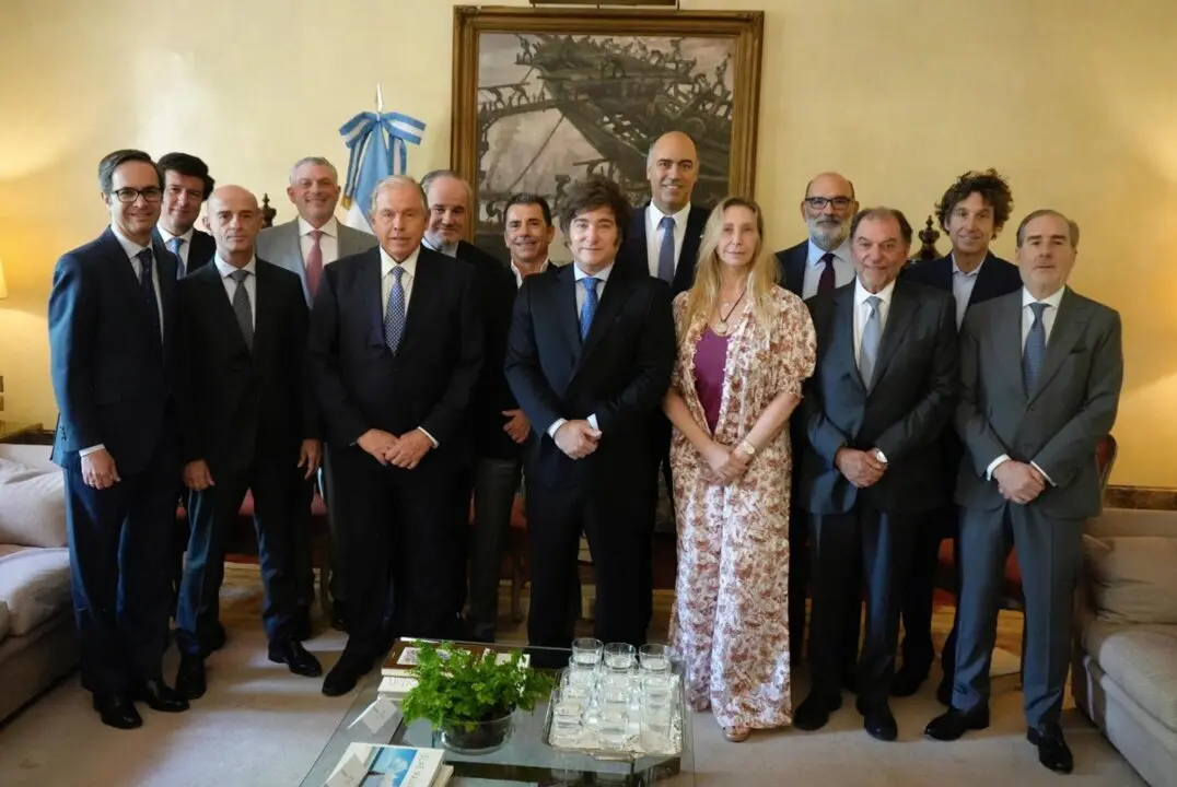 Javier Milei en un encuentro con empresarios en Madrid<br>- PRESIDENCIA DE ARGENTINA | EP 