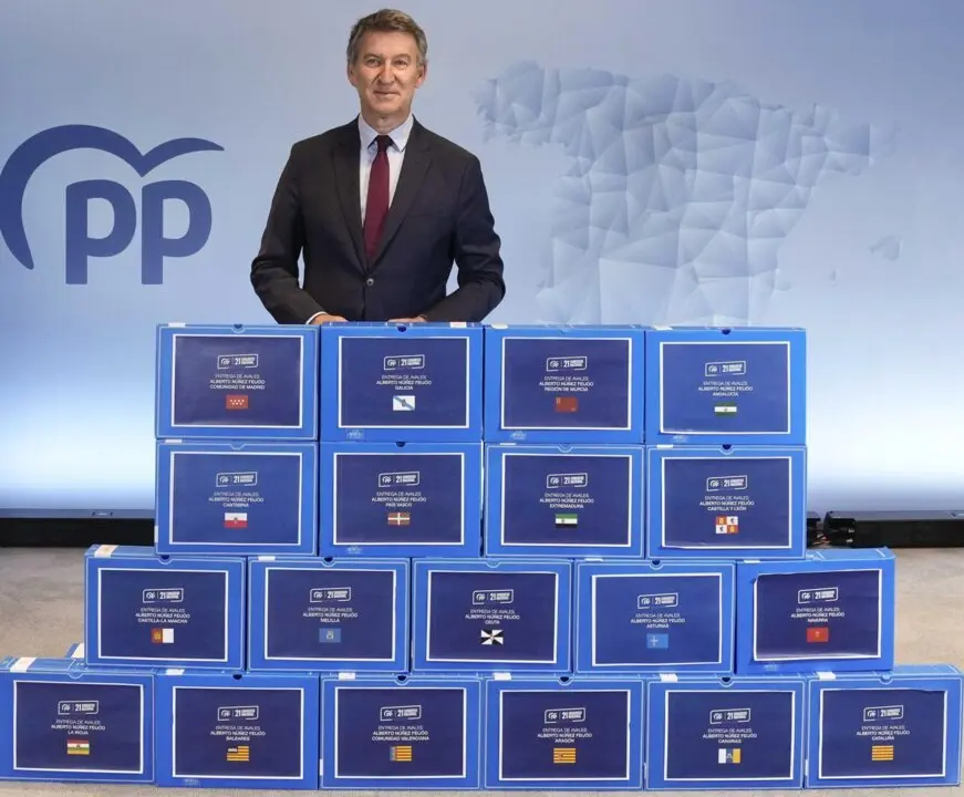  Fotos Pte Pp Alberto N&uacute;&ntilde;ez Feij&oacute;o Presentaci&oacute;n Avales<br>- PARTIDO POPULAR 