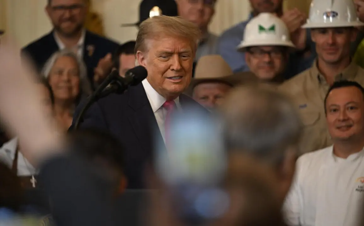  El presidente de Estados Unidos, Donald Trump<br>- Europa Press/Contacto/Mattie Neretin 