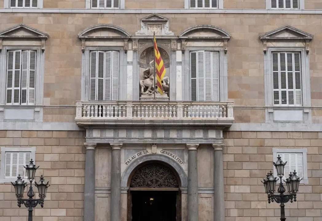  Archivo - Fachada del Palau de la Generalitat, en una imagen de archivo.<br>- David Zorrakino - Europa Press - Archivo 
