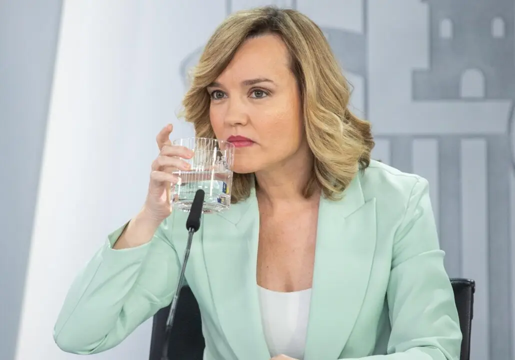  La Ministra de Educaci&oacute;n y Formaci&oacute;n Profesional de Espa&ntilde;a y Portavoz, Pilar Alegr&iacute;a,<br>- Alejandro Mart&iacute;nez V&eacute;lez - Europa Press 