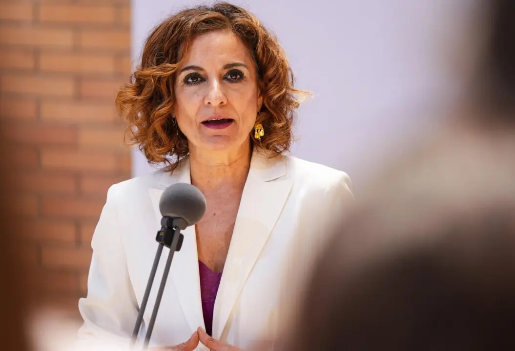  La vicepresidenta primera del Gobierno y ministra de Hacienda, Mar&iacute;a Jes&uacute;s Montero<br>- Joaquin Corchero - Europa Press 