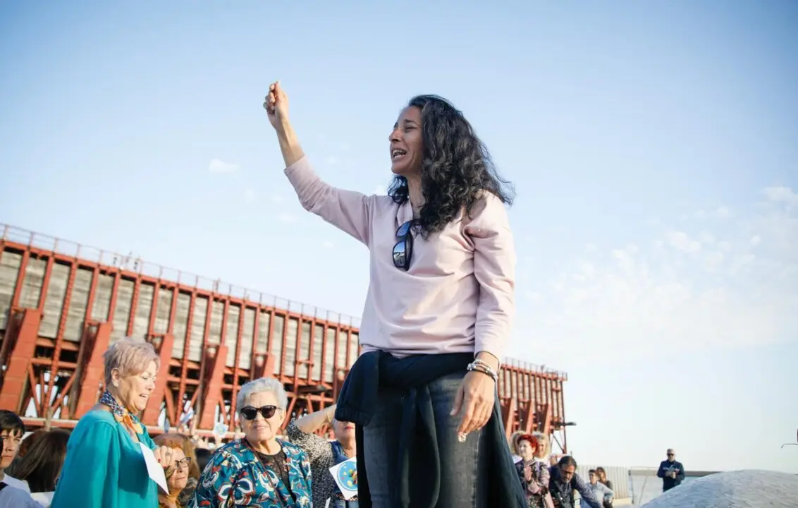  Archivo - Patricia Ram&iacute;rez, la madre de Gabriel Cruz, durante un acto para reclamar la protecci&oacute;n de la imagen de su hijo.<br>- Marian Le&oacute;n - Europa Press - Archivo 