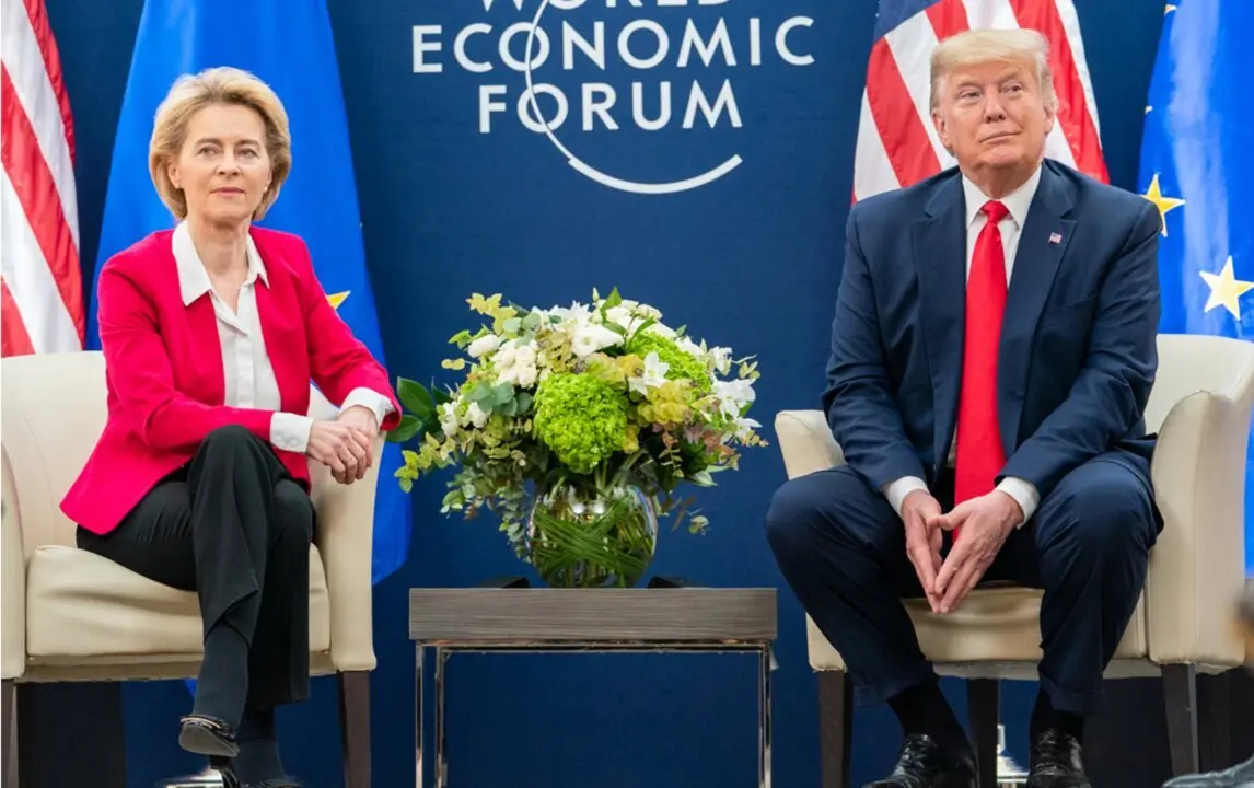  Archivo - Ursula von der Leyen y Donald Trump<br>- Europa Press/Contacto/Shealah Craighead - Archivo 