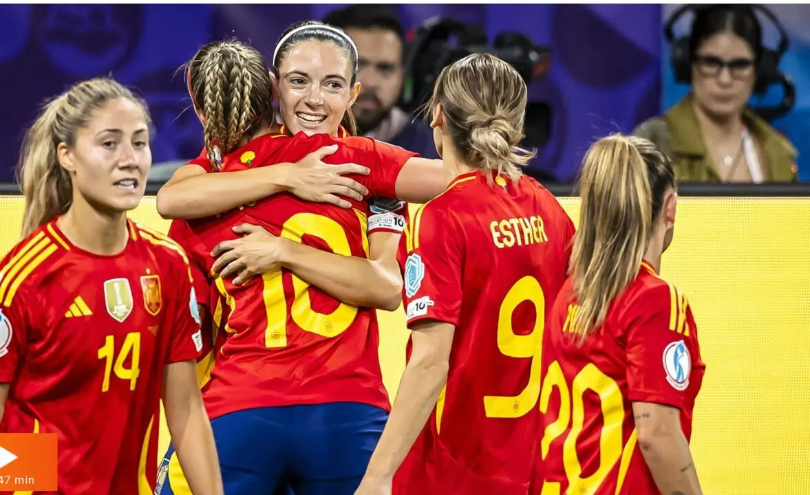  El gol de Athenea con asistencia de tac&oacute;n de Aitana para desatascar a Espa&ntilde;a 