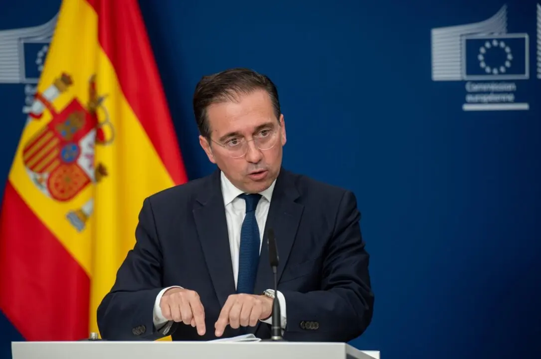  Archivo - El ministro de Asuntos Exteriores, Uni&oacute;n Europea y Cooperaci&oacute;n, Jos&eacute; Manuel Albares<br>- Belga - Europa Press - Archivo 