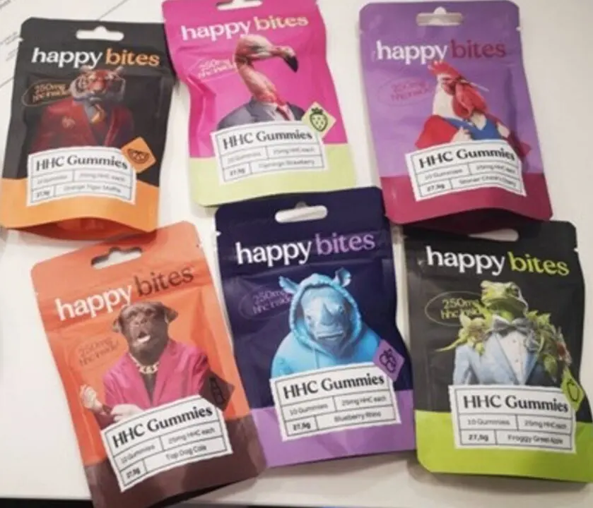  Producto afectado 'HHC Gummies' (diferentes sabores).<br>- AESAN 