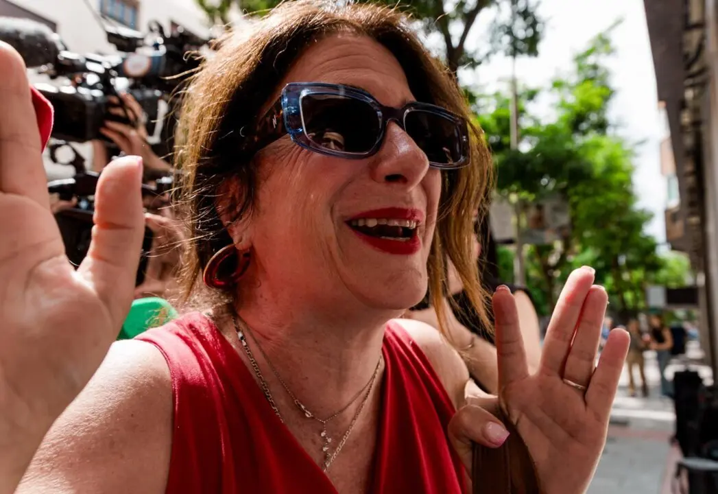  La exconcejal socialista Leire D&iacute;ez a su llegada a la sede del PSOE en Ferraz, a 3 de junio de 2025, en Madrid (Espa&ntilde;a). - Carlos Luj&aacute;n - Europa Press 