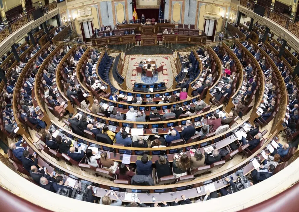  Archivo - Vista general hemiciclo del Congreso, a 19 de diciembre de 2024.<br>- CONGRESO - Archivo 
