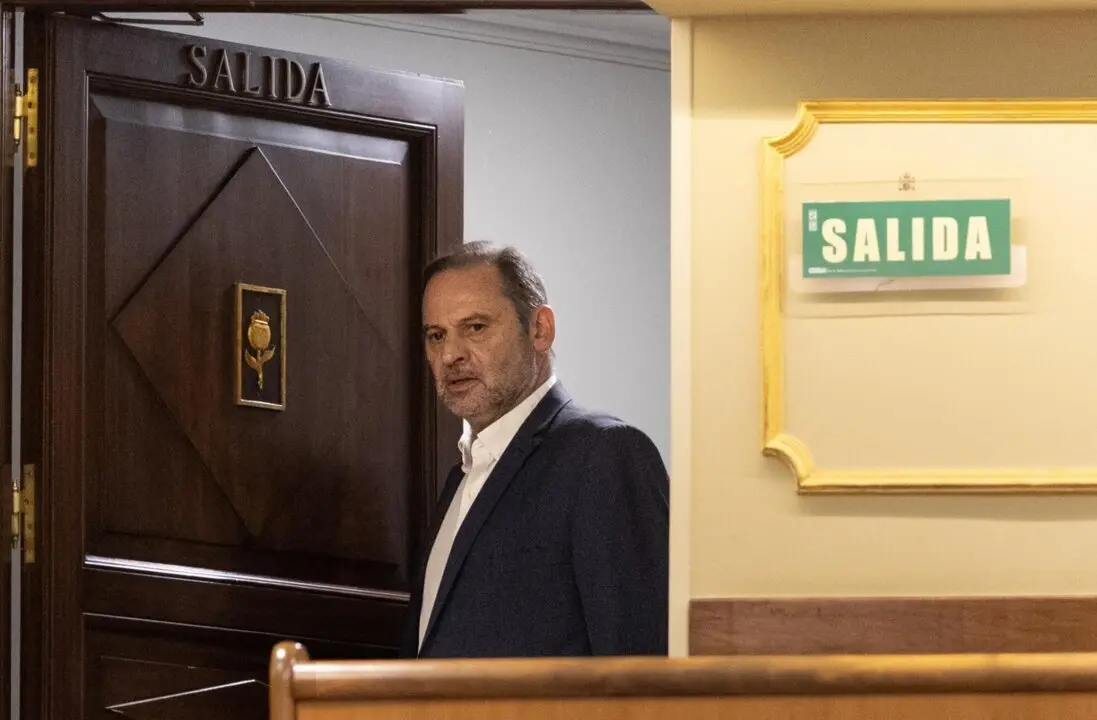  El diputado Jos&eacute; Luis &Aacute;balos durante una sesi&oacute;n plenaria extraordinaria.<br>- Eduardo Parra - Europa Pres 