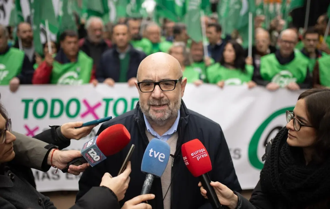  Archivo - El presidente nacional de CSIF, Miguel Borra.<br>- Alejandro Mart&iacute;nez V&eacute;lez - Europa Press - Archivo 