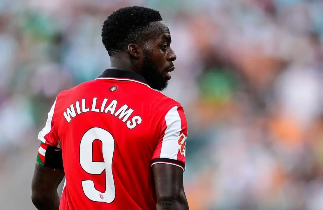  El futbolista del Athletic I&ntilde;aki Williams. AFP7 V&Atilde;&shy;A EUROPA PRESS 