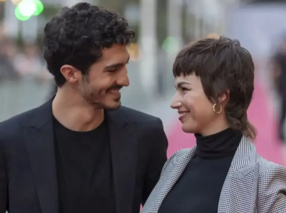  Los actores &Uacute;rsula Corber&oacute; y Chino Dar&iacute;n durante la presentaci&oacute;n de 'La odisea de giles' en la cuarta jornada del Festival de San Sebasti&aacute;n 2019 a 23 de septiembre de 2019- EUROPA PRESS REPORTAJES 