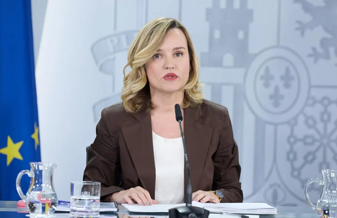  La ministra Portavoz, Pilar Alegr&iacute;a,<br>- Jes&uacute;s Hell&iacute;n - Europa Press 