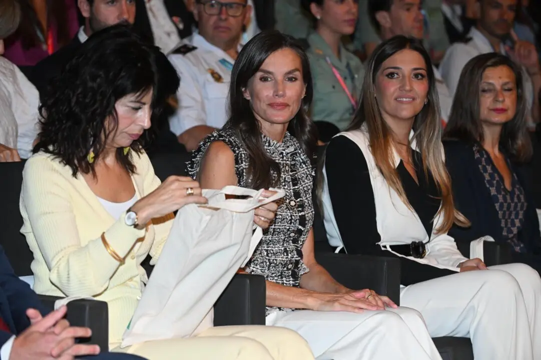  La ministra de Igualdad, Ana Redondo, y la Reina Letizia asisten a la III edici&oacute;n del Congreso sobre Trata de Seres Humanos, a 11 de septiembre de 2025, en Madrid (Espa&ntilde;a).<br>- Jos&eacute; Oliva - Europa Press 