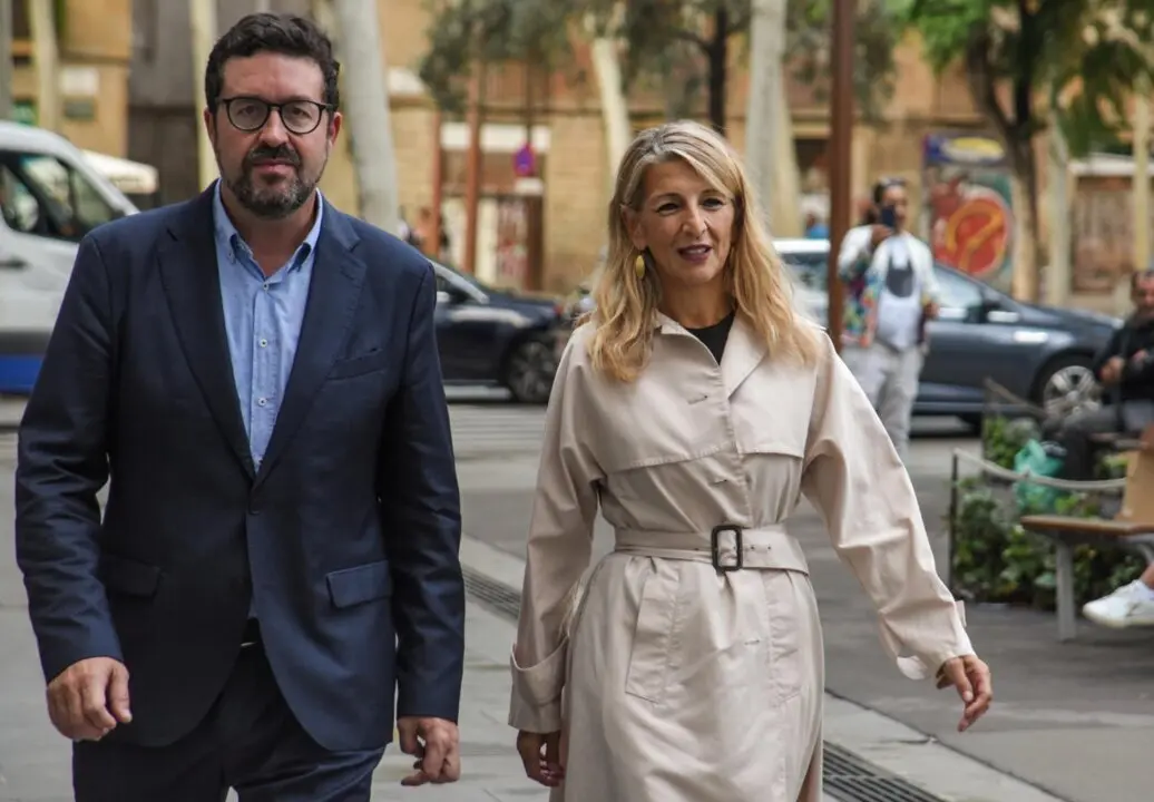  Archivo - La vicepresidenta segunda del Gobierno y ministra de Trabajo, Yolanda D&iacute;az, y el Secretario de Estado de Trabajo, Joaqu&iacute;n P&eacute;rez Rey.<br>- Alberto Paredes - Europa Press - Archivo 