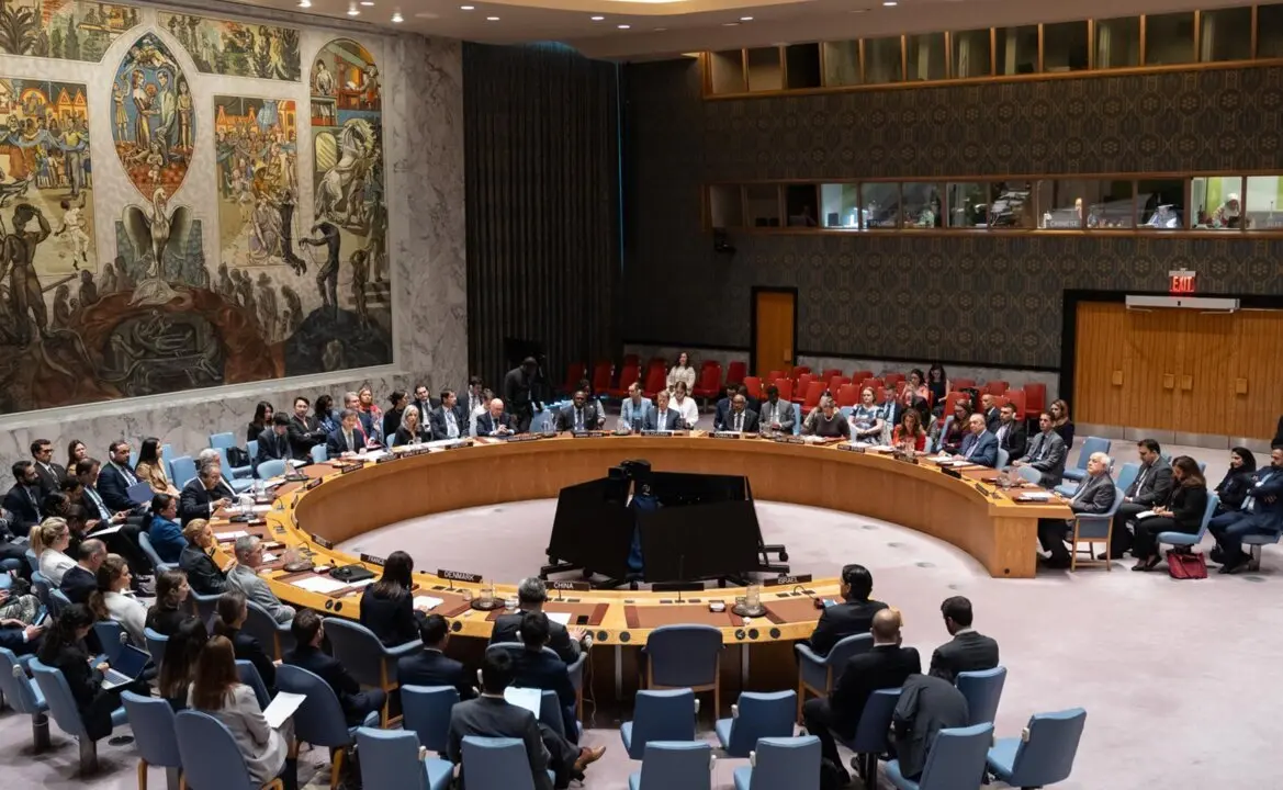  Reuni&oacute;n del Consejo de Seguridad de la ONU (archivo).<br>- Europa Press/Contacto/Lev Radin 