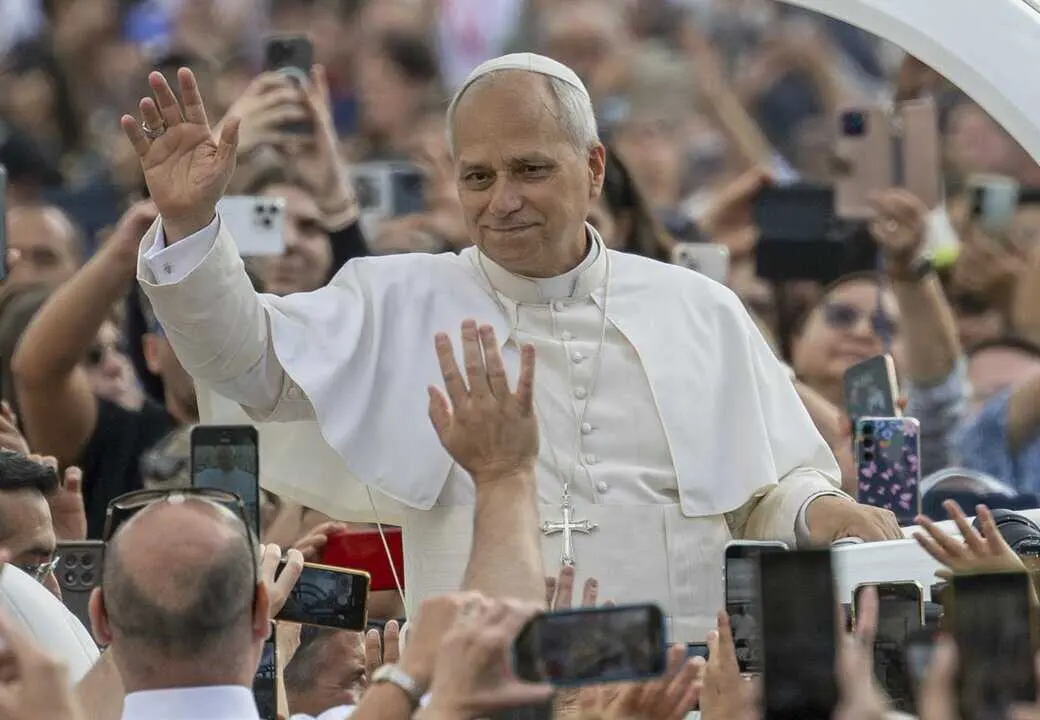  El Papa el 24 de september de 2025 en el Vaticano.<br>- Alessia Giuliani/IPA via ZUMA Pr / DPA 
