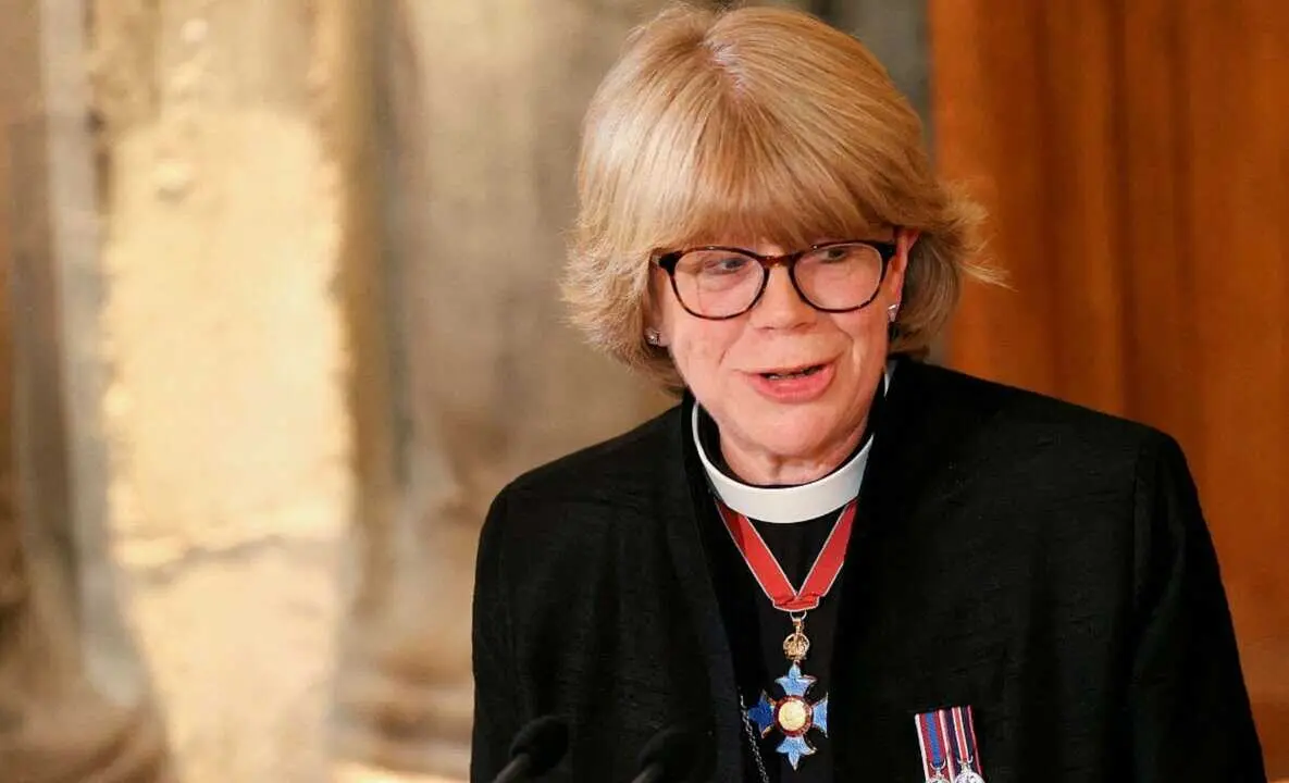  Sarah Mullally, primera mujer arzobispo de Canterbury y l&iacute;der de la Iglesia anglicana, en una imagen de archivo REUTERS/MINA KIM/FILE PHOTO 