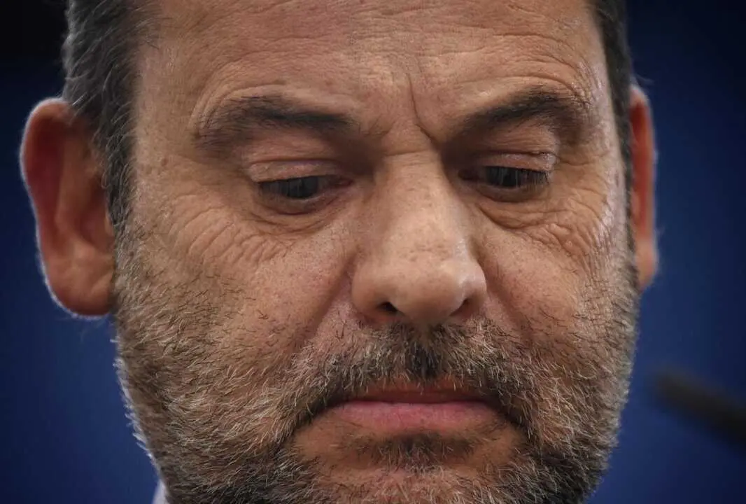  Archivo - El exministro Jos&eacute; Luis &Aacute;balos durante una rueda de prensa en el Congreso de los Diputados tras denunciar a la Guardia Civil ante la Fiscal&iacute;a, en el Congreso de los Diputados, a 19 de diciembre de 2024, en Madrid (Espa&ntilde;a).<br>- Fernando S&aacute;nchez - Europa Press - Archivo 