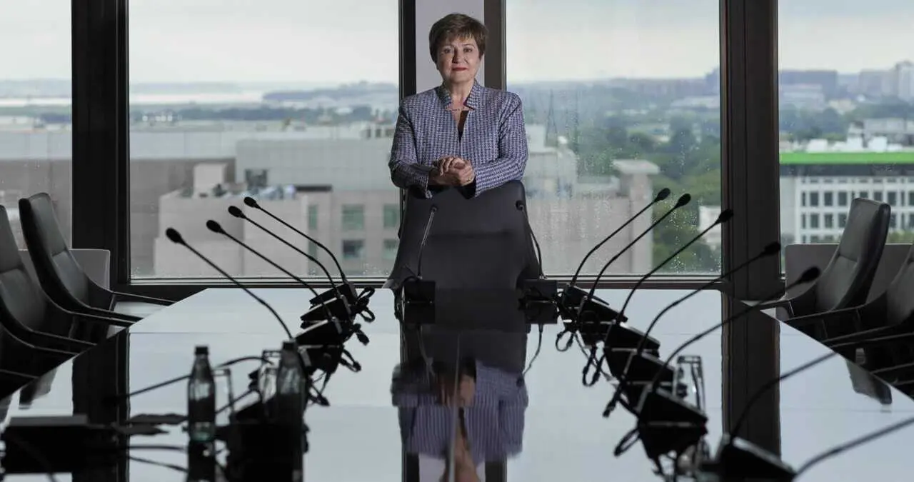  Archivo - La directora gerente del FMI, Kristalina Georgieva.<br>- FMI - Archivo 