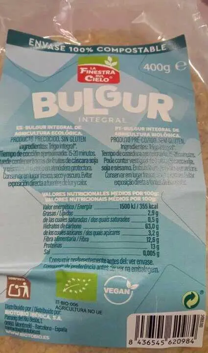  Imagen del producto afectado.<br>- AESAN 